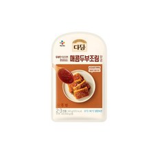 다담 매콤두부조림양념, 140g, 40개