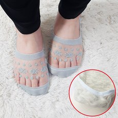 발등레이스덧신