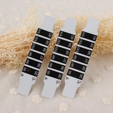 LCD 디지털 디스플레이 온도 스티커 학생 이마 돌보기 도구 1 20, StyleA 1pc, 1개