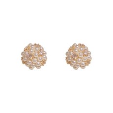 쌀알진주귀걸이