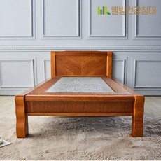  [웰빙건강침대] 으뜸 슈퍼싱글 청맥반석 돌침대 SS, 단품 