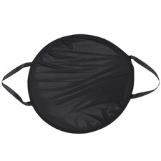 Couponhub 63.5cm25인치 세탁 바구니 건조기 의류 제거 휴대용 접이식 쉬운 사용 블랙, 1개, 단일사이즈