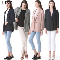 [리스트] 모던 더블버튼 멜란지 자켓