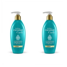 OGX 라킹 코코넛 컬스 에어 드라이 크림 177ml 2P Locking Coconut Curls Air Dry Cream, 2개