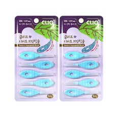 [!무배_쿠팡픽_best!] _ goldspo_on mall _ 크리오)클리오치간칫솔0.43mm(5입)x1개입생활용품칫솔 _ 53CDE7 _, ★수저픽★ 1_JW