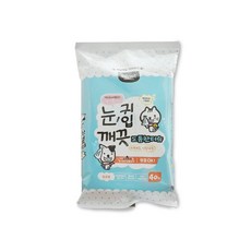 강아지물티슈 반려동물 에티펫 눈귀입깨끗 도톰한티슈