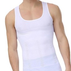 남성보정속옷 남자뱃살 남자속옷상의 이너핏민소매, 2-남성보정나시-XL