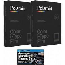 임파서블/폴라로이드 컬러 글로시 인스턴트 필름 블랙 프레임 에디션 for Polaroid I-Type OneStep2 카메, 단일옵션