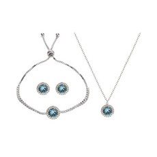 스와로브스키목걸이팔찌세트