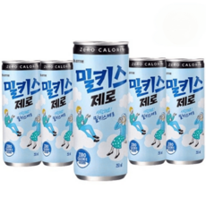 롯데칠성음료 밀키스 제로 250ml 18캔, 250ml 18개