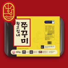 황고집네 오프매장 800만개 판매신화 특허 양념 쭈꾸미 볶음 500g 2인
