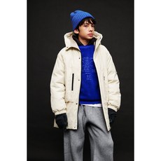 블루테일 AYH3JP04LB 라이트 베이지 리버시블 퀼팅 점퍼168365