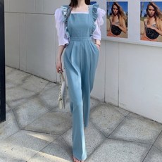 어깨프릴점프수트