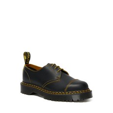 Dr.Martens 1461 Bex Double Stitch 3 Eye Shoe 25951032 Black+YellowSmooth Slice닥터 마틴 1461더블