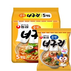 농심 너구리 순한맛 5개입X2멀티 무료배송