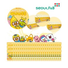 3박스 서울에프엔비 아이들 뽀로로우유 바나나우유 140ml