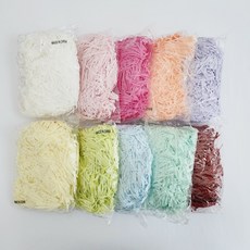 선물상자 포장 컬러 스타핑 완충재 종이 깔개 50g, 베이지