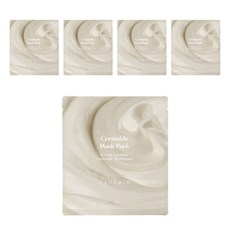 자연담은유리병 6겹 세라마이드 마스크팩, 5개