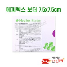 메피렉스 메필렉스 보더 7.5x7.5cm 1박스 (5매입), 1통