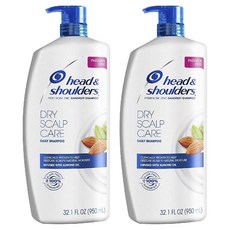 Head and Shoulders 헤드앤숄더 샴푸 안티비듬 치료 건조 두피 케어 949ml 2팩, 1개, 2177g