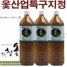 옻 않오르는 옻물 옥천참옻 옻두레 참옻진액 1.5L 3병, 3개