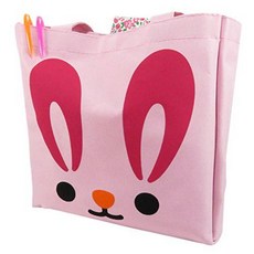 Cute Bunny Rabbit Tote Bag Purse 10.75 x 10.5 Inches Canvas/13032905, 상세내용참조