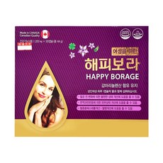 해피보라 월경전증후군 갱년기영양제, 2개, 60정