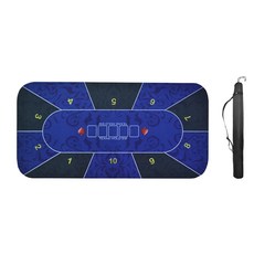 텍사스 홀덤 매트 포커 카드 게임 고무매트, S (60 X 120 cm)