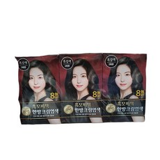 즉시출고 리엔 흑모비책 크림 흑갈색 120gx3입, 3개