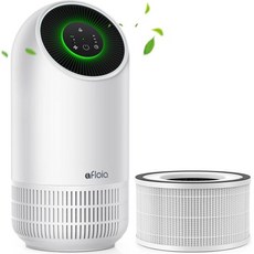  Afloia 가정용 대형 방용 공기 청정기 최대 880 Ft² Fillo White 효율적 