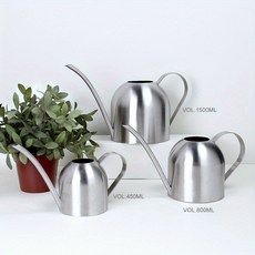스테인리스강 물뿌리개 구리 모래 금 샌딩 정원 식물 긴 입 깍지 물주기 액세서리, Sanding 450ml, 1개