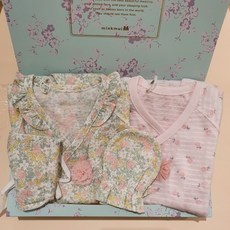 가든플라워배내가운손싸개