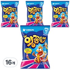 오리온 왕꿈틀이 젤리, 67g, 16개 67g, 16개입