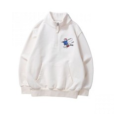 지프 JEEP JEEPKIDS [KIDS] Escape Half-Neck Sweatshirt(KQ1TSU812IV) KQ1TSU812IV 450570