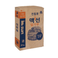 사조동아원 맥선 전립분 20kg 제빵 제과 통밀