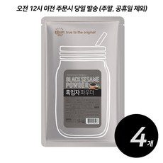 대상에프앤비 복음자리 흑임자 파우더 1kg, 4개