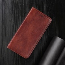 샤오미 포코 F2 M3 프로 F3 코크용 럭셔리 마그네틱 플립 매트 가죽 지갑 충격 방지 실리콘 범퍼 폰 커버, For POCO F2 Pro_Brown
