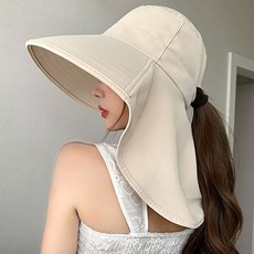 루이벤 햇빛차단 넓은챙 와이드 썬캡 버킷햇