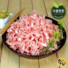 [으뜸한돈] 국내산 한돈 뒷다리살 (다짐육) 300g 냉동, 1개