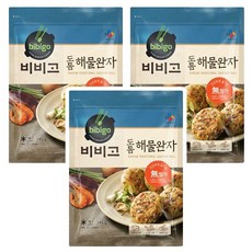 CJ 비비고 도톰해물완자 795g, 3개