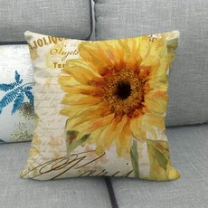 꽃무늬방석커버