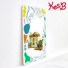 유치원 아동용 공룡 디자인 전신 거울, 1개