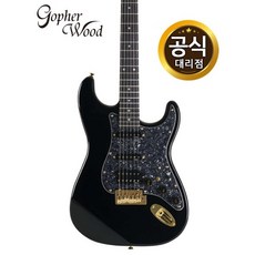 고퍼우드 Gopherwood BLACK500 일렉기타 - 헤드폰앰프 선물