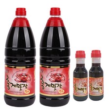 [류맛간장] 홍게맛장소스1800ml 2병+500ml, 2번, 1800ml