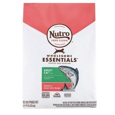  뉴트로 어덜트 연어와 현미 고양이 건식사료, 6.35kg, 1개 