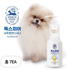 독스미어 내츄럴 강아지 컨디셔너, 480ml, 7개
