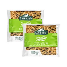 카벤디쉬 케이준스타일 양념감자2kg, 02.카벤디쉬 케이준감자2kg x 2봉, 2개, 2kg