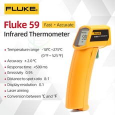 Fluke 59 F59 Mini 적외선 온도 측정기, 1개