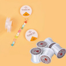 끈 비탄성 DIY 우레탄줄 비즈공예용 탄성 비즈아트, 비탄성 우레탄줄0.2mm