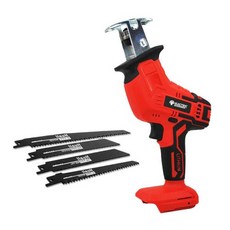 밀워키 배터리용 휴대용 전동 공구 무선 전기 왕복 톱 목재 금속 절단톱, 1) only tool, 1개